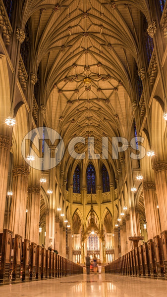 man and woman getting married inside cathedral