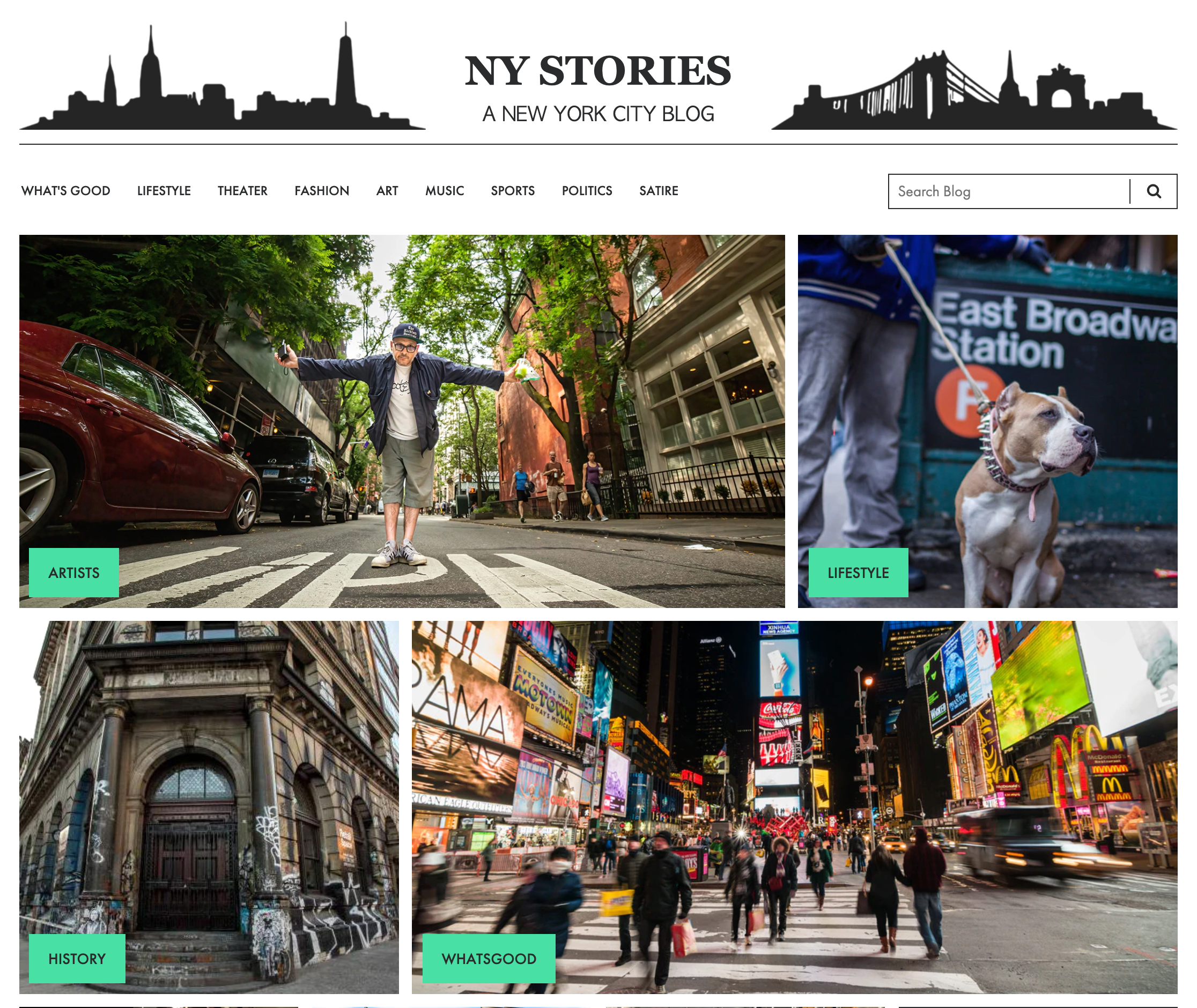 NY STORIES Sign Up