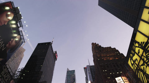 Lion King sign in Times Square
