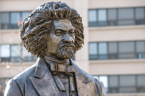 Frederick Douglass statue in Harlem