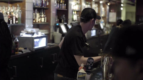 bartender in night club