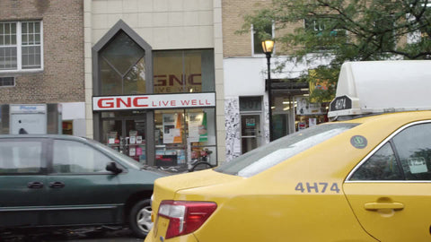 taxicab driving in Greenwich Village in Manhattan 4K and 1080 HD in NYC