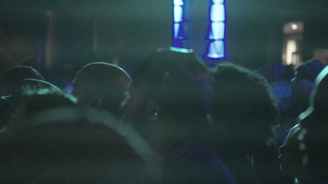 hip hop crowd watching concert - rap fans watching music show in audience at BB Kings