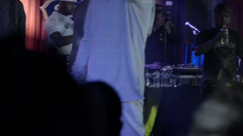 Prodigy rapping acapella onstage - Mobb Deep show