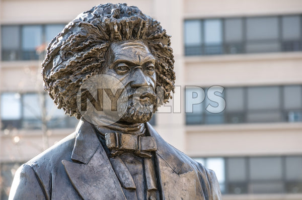 Frederick Douglass statue in Harlem