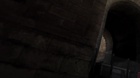 driving under Manhattan Bridge to Brooklyn at entry underpass in Downtown New York City NYC