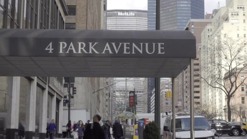 MetLife Building street view from 4 Park Ave in Midtown Manhattan daytime in 1080 HD in NYC
