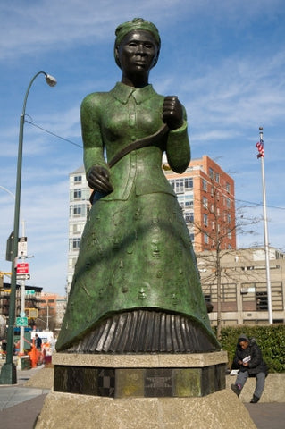 Harriet Tubman statue in Harlem, Uptown Manhattan NYC