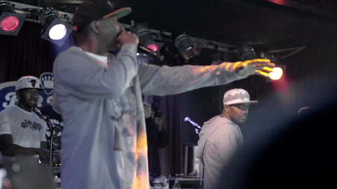 Prodigy of Mobb Deep on stage at show